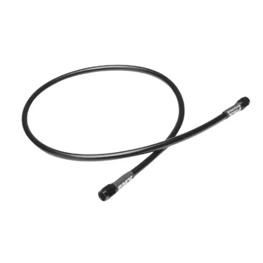 [PMX611324] Brake Line #3 Straight/Straight 24" Length, Black, All Sizes 