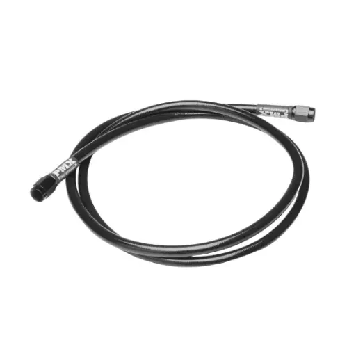 [PMX611349] Brake Line #3 Straight/Straight 90 49" Length, Black, All Sizes 