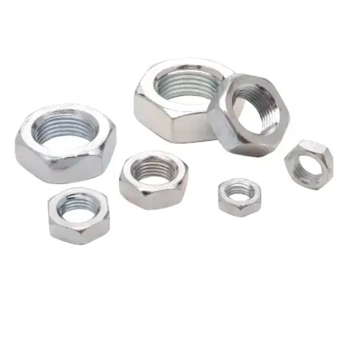Jamnuts, Steel, All Sizes