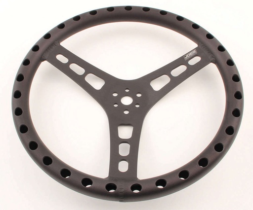 [JOE13514-B] 14in Dished Steering Wheel Black