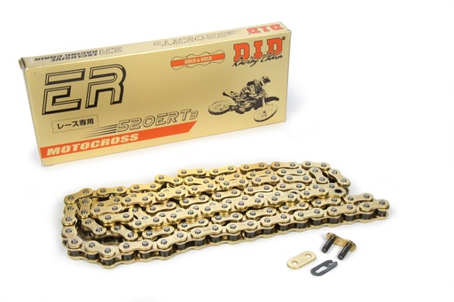 [TIP3870] 600 Mini Sprint Chain 520ERT2 Gold 130 Length