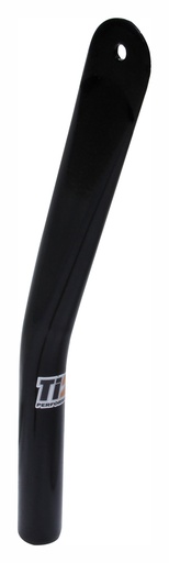 [TIP6122] Front Wing Post Bent Foward Steel Black